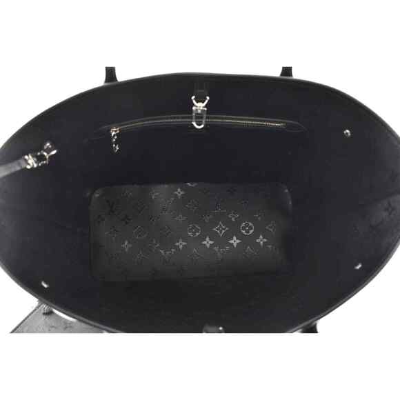 Louis Vuitton Neverfull MM & Pouch Urs Fischer Black White Handle Shoulder Bag - Picture 12 of 12